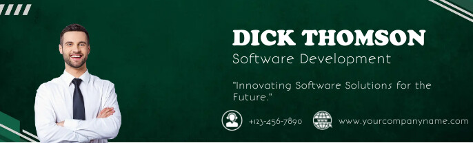 Modern Software Developt LinkedIn Background Template | PosterMyWall