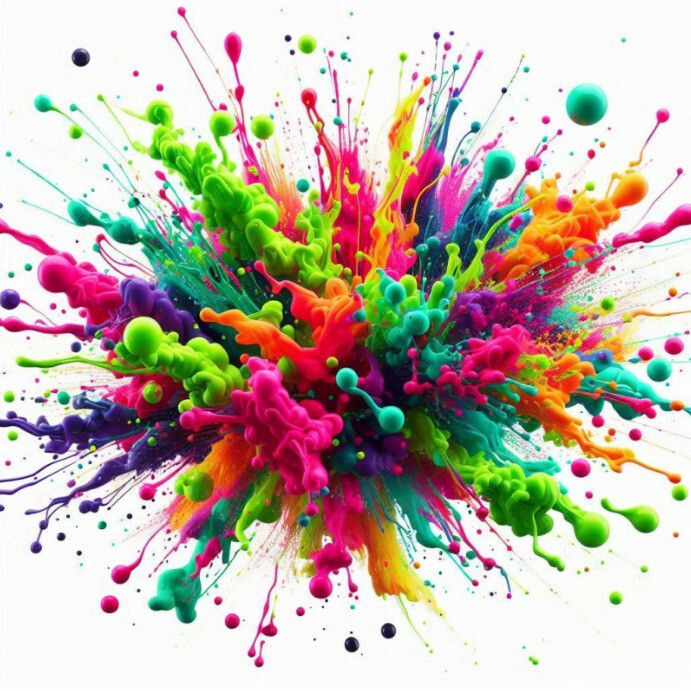 Post Form Splash Modern splash design Template | PosterMyWall