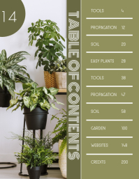 Table of Contents Template | PosterMyWall