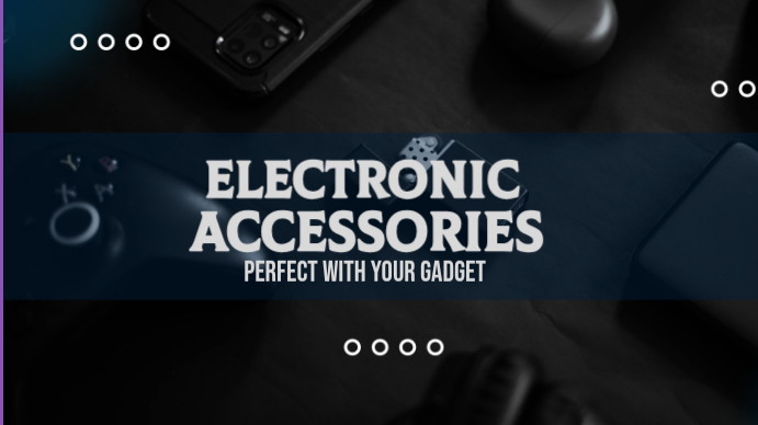 Modern Tech Banner Electronics Banner Template | PosterMyWall
