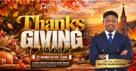 Church Thanksgiving Celebration Obraz udostępniany na Facebooku Template