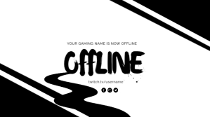 Modern Twitch Banner template