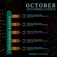 Upcoming Event Template | PosterMyWall