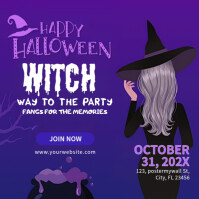 Azul Halloween Party Instagram Post Template