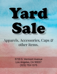 yard sale Template | PosterMyWall