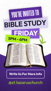 Modern Youth Night Party Instagram Story - Church Social Media Ad Instagram Story Indaba yaku-Instagram template
