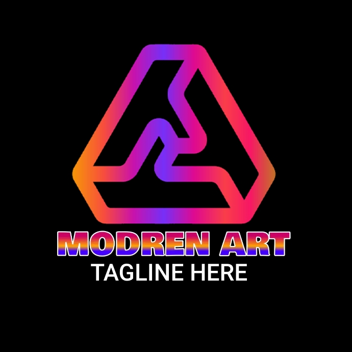 MODREN ART LOGO template