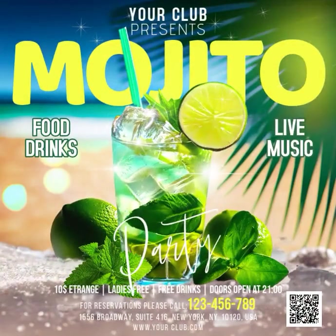 Mojito Isikwele (1:1) template