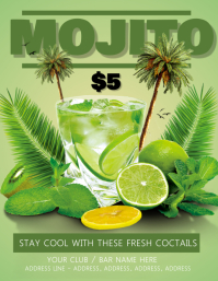 Brosur Templat Mojito Postermywall