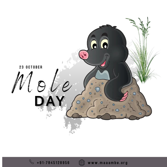 MOLE DAY Template PosterMyWall
