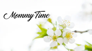 White Mother's Relaxation Digitalt display Template