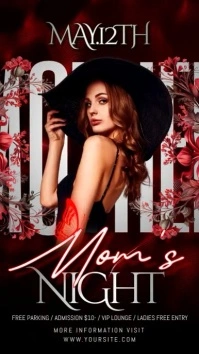 Mom's Night Club Historia de Instagram template