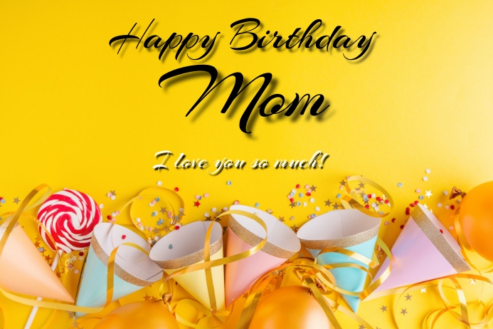 Modele D Affiche De Maman Joyeux Anniversaire Postermywall Modele D Affiche De Maman Joyeux Anniversaire Postermywall