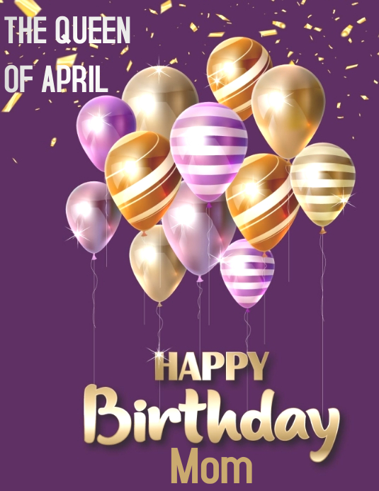 Modele D Affiche De Joyeux Anniversaire Maman Postermywall Modele D Affiche De Joyeux Anniversaire Maman Postermywall
