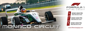 Monaco Racing Circuit Schedule Copertina Facebook template