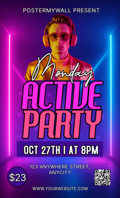 Monday Active Party US Legal template