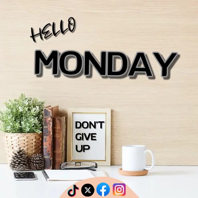 Monday Template | PosterMyWall