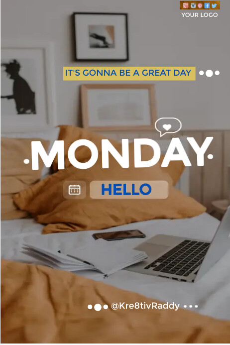 Monday Template | PosterMyWall