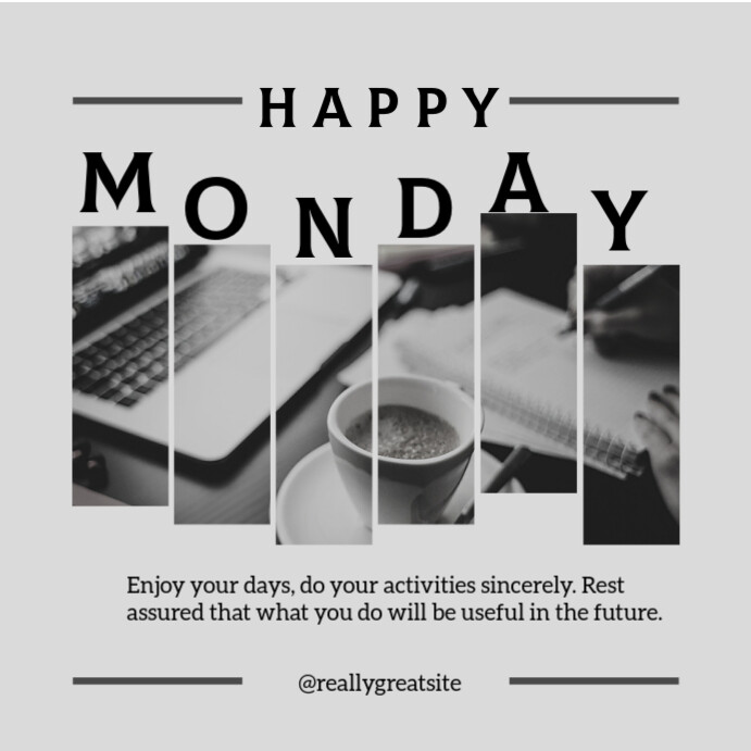 Monday Template | PosterMyWall