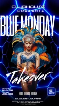 Monday Night Party Video Instagram 快拍 template