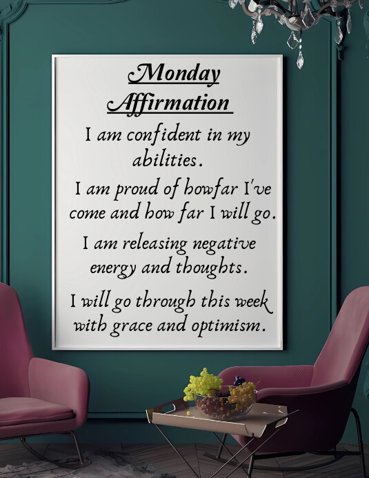 Monday quotes Template | PosterMyWall
