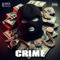 Money album cover template