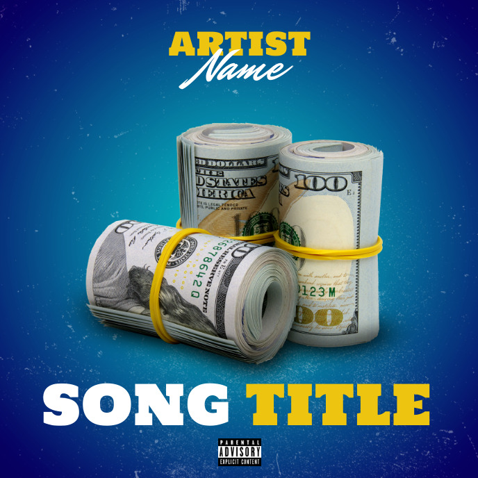 Money Album Cover template