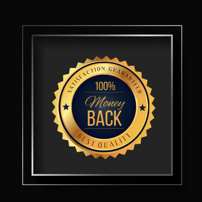 Note Back Logo Money Back Logo Template | PosterMyWall