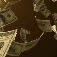 MONEY BACKGROUND VIDEO ad template Instagram Post