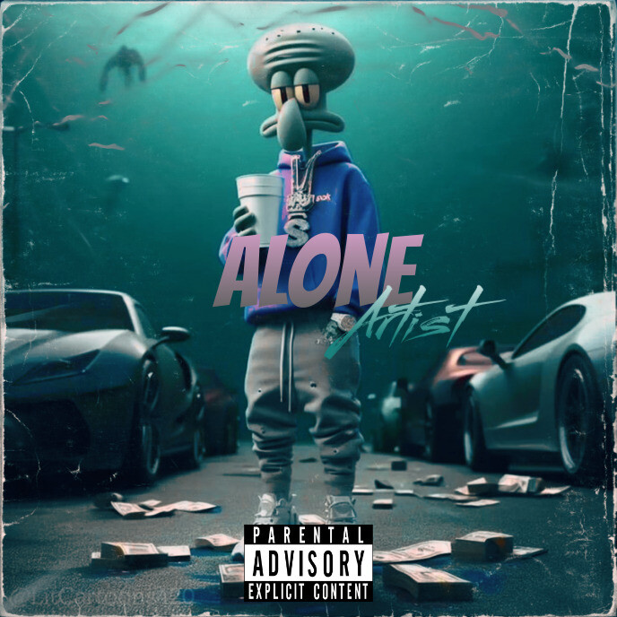 Copy of money Cover Album music art trap mixtape rap | PosterMyWall