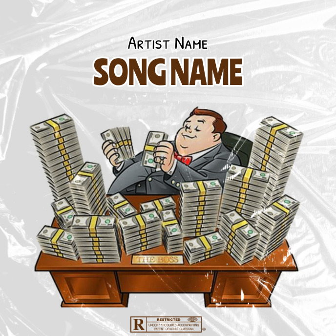 money Cover music Album art trap mixtape rap Template | PosterMyWall