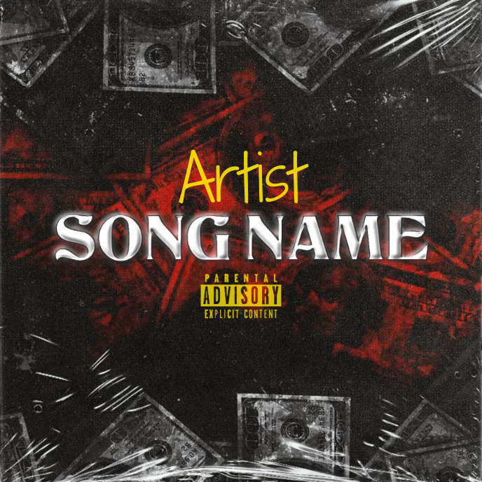 money Cover music Album art trap mixtape rap | PosterMyWall