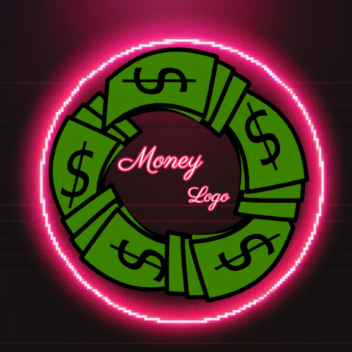 money logo, dollar logo, giving Tuesday logo template