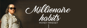Money Mindset on Skyscrapers view Template En-tête Twitter