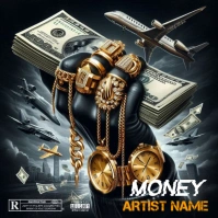 Money Mixtape Album Cover  Album Cover template