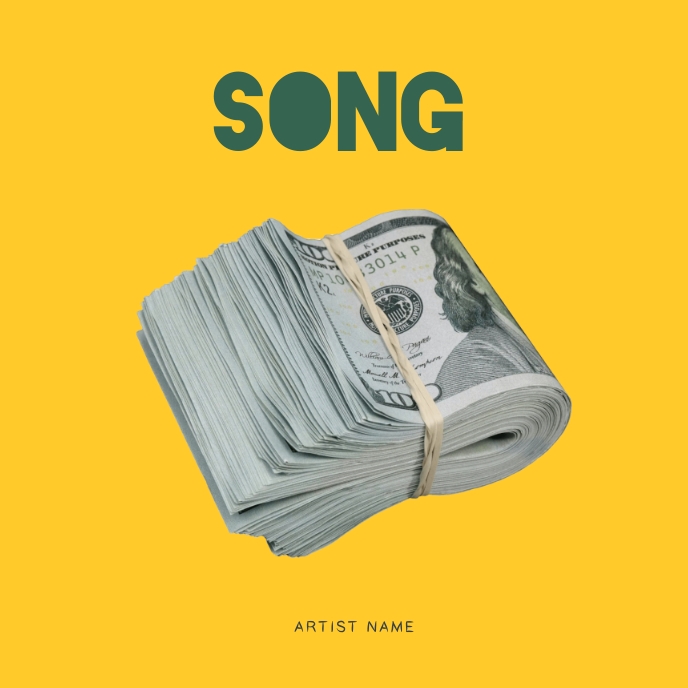 MONEY mixtape album cover template PosterMyWall