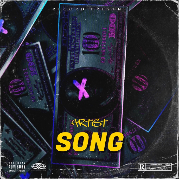 money mixtape cover Template PosterMyWall