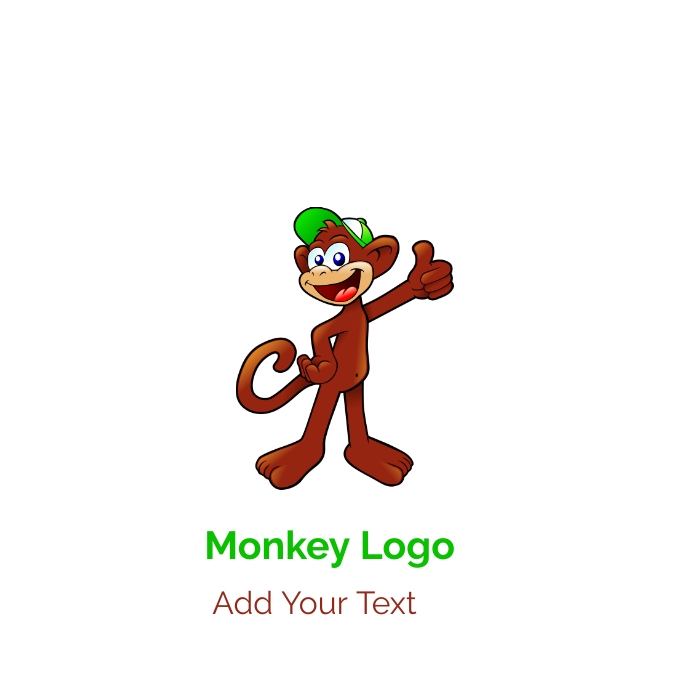 Monkey Logo Template PosterMyWall