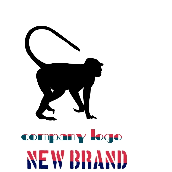 Monkey Logo Template PosterMyWall