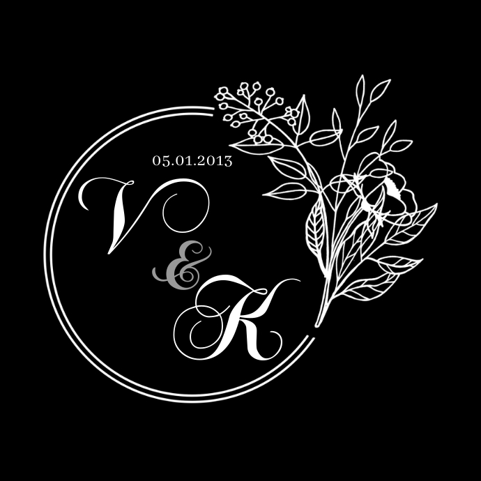 Monogram Template | PosterMyWall
