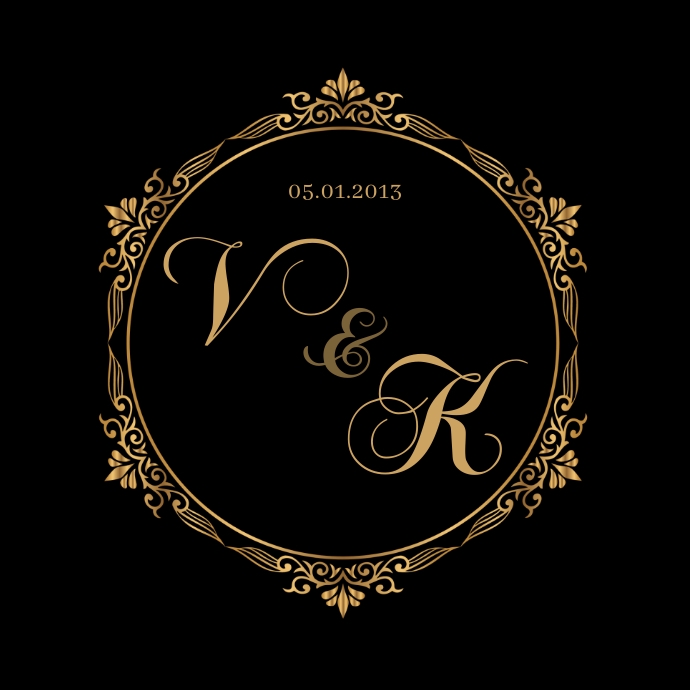 Monogram Template | PosterMyWall