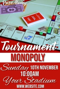 Monopoly Poster template