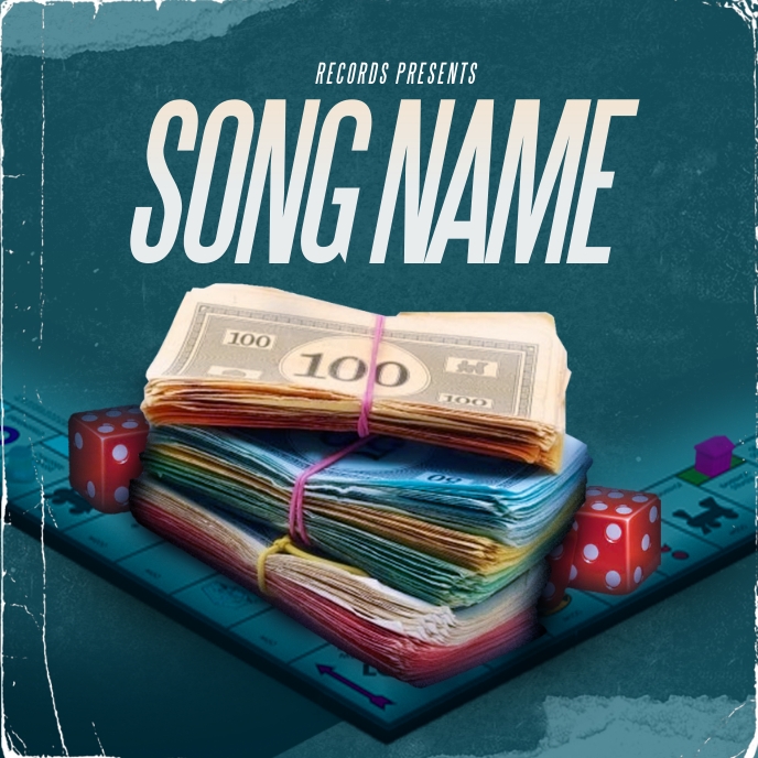 Copy of MONOPOLY / RAP Mixtape Cover Art Template | PosterMyWall