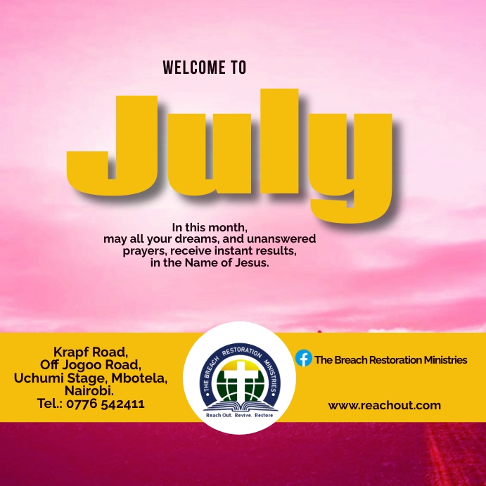 Copy of month of july | PosterMyWall