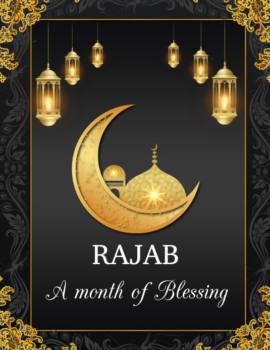 Copy of month of rajab | PosterMyWall