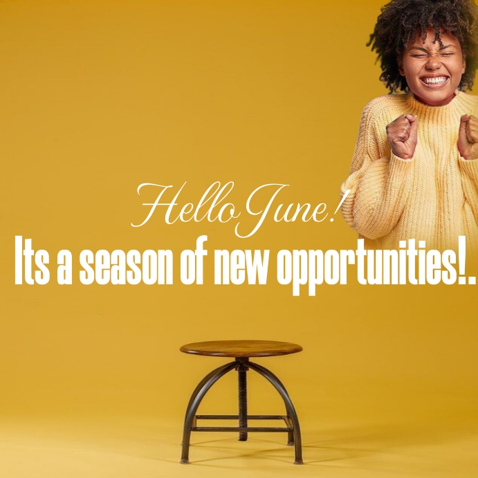 Monthly post template