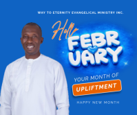 Monthly Upliftment  Large Rectangle template