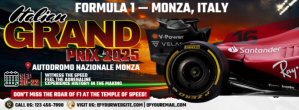Monza Speed Thrills Await You Facebook 封面图片 template
