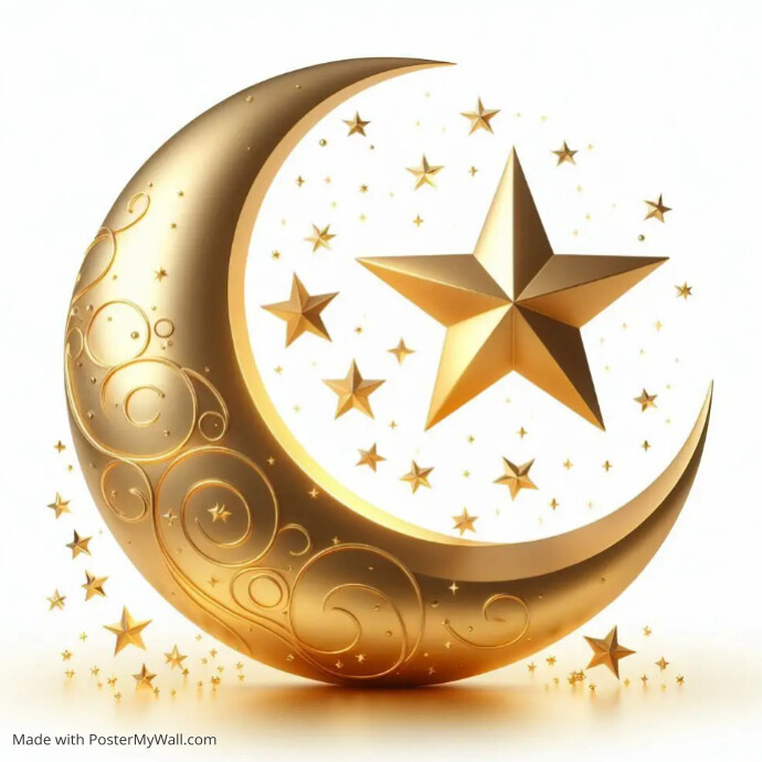 Copy of Moon and Star PosterMyWall