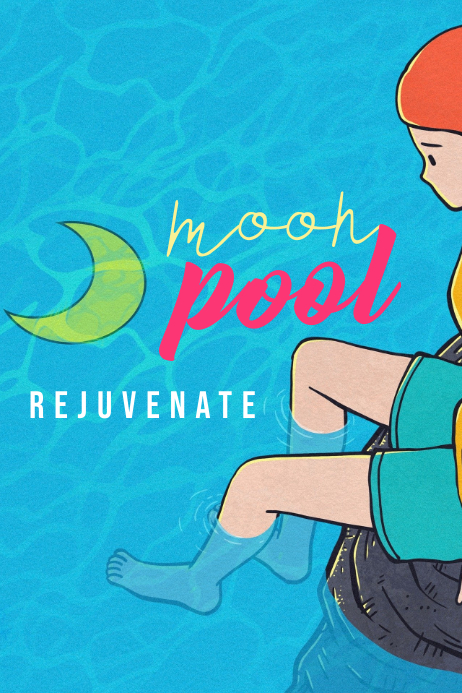 Moonpool Design moon pool Template | PosterMyWall